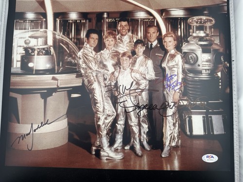 Lost space autographed cast - lost,
